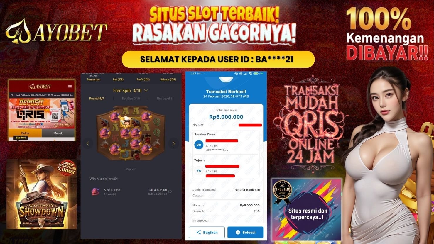 AYOBET JACKPOT SLOT WILD BOUNTY SHOWDOWN